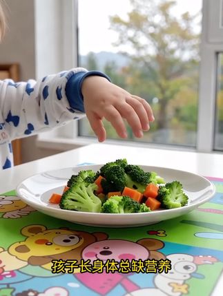 孩子能吃海葡萄吗 注意这三点#儿童菜#小孩菜 #藻类DHA更安全 #天然营养库