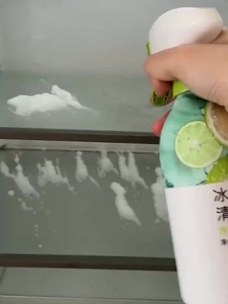 冰箱整理干净,心情都能好好几天~ #冰箱收纳#冰箱清洁剂#冰箱清洁