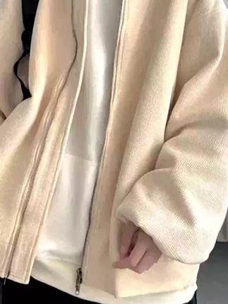 春秋百搭情侣款华夫格外套来袭